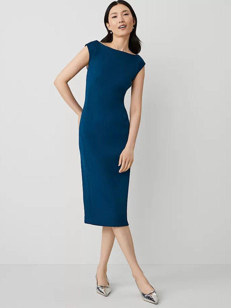 business casual dress midi dress