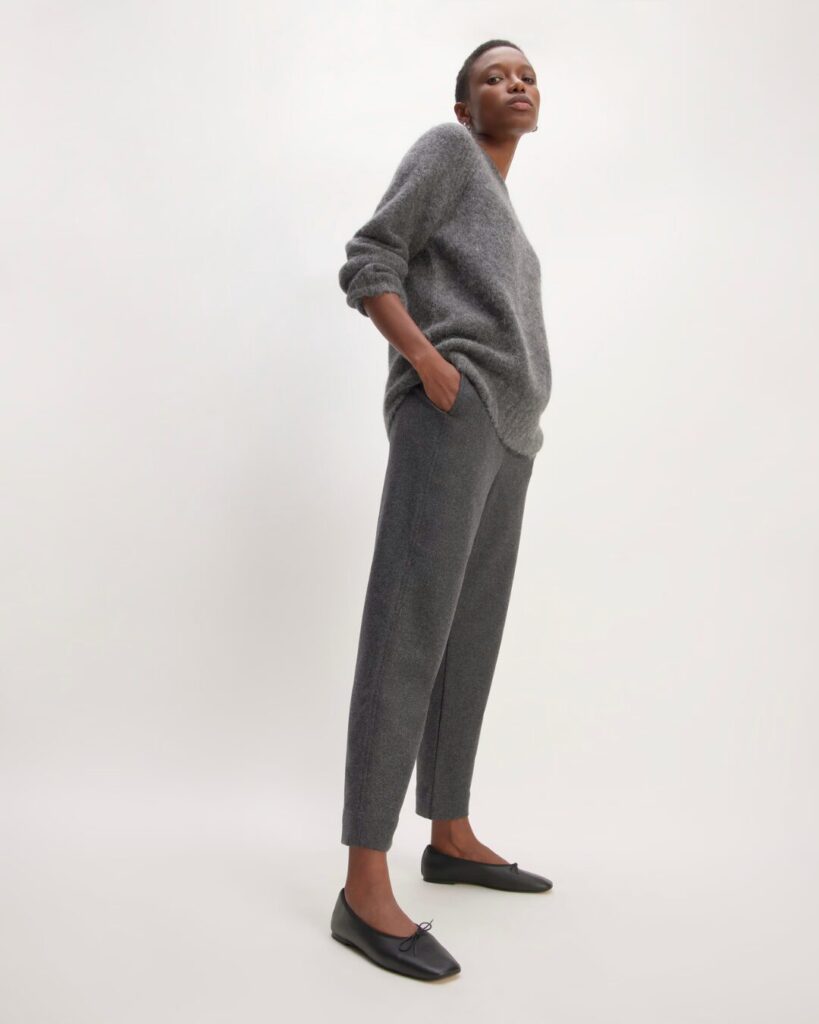 How to Create a Powerful Woman CEO Outfit for Executive Presence 7 woman ceo outfit essential ballet flats